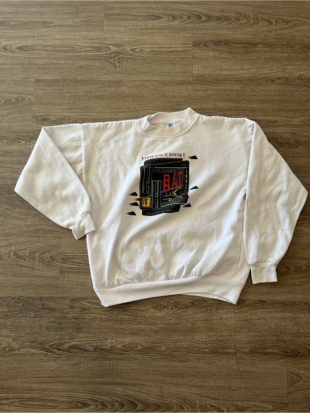 Vintage 1993 Houlihans To Houlihans 12K Sweatshirt Mens Large USA Crewneck Rare